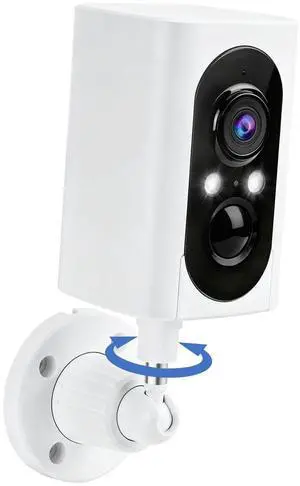 Security Cameras Wireless Outdoor 355 Pan Rotating 2K Color Night Vision Cameras for Home Security WiFi Battery Outdoor Camera Motion Detection 2-Way Talk IP65 Spotlight Siren SD/Cloud Storage Security Cameras Wireless Outdoor 355 Pan Rotating 2K Color Night Vision Cameras for Home Security WiFi Battery Outdoor Camera Motion Detection 2-Way Talk IP65 Spotlight Siren SD/Cloud Storage