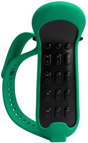 Twiddler4 - Back Body/Green Wrap - Single Hand Chording Keyboard and Mouse Wireless Bluetooth Mini Keyboard Handheld Pocket Rechargeable Keyboard for PC iPhone iPad Samsung Android Tablet Twiddler4 - Back Body/Green Wrap - Single Hand Chording Keyboard and Mouse Wireless Bluetooth Mini Keyboard Handheld Pocket Rechargeable Keyboard for PC iPhone iPad Samsung Android Tablet