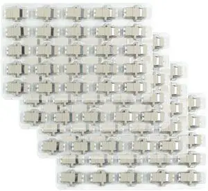 Duogalia 200 Pack LC to LC Fiber Optic Coupler LC Duplex Multimode Fiber Optic Cable Connector Adapter Duogalia 200 Pack LC to LC Fiber Optic Coupler LC Duplex Multimode Fiber Optic Cable Connector Adapter