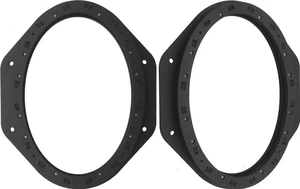 Exact Fit 6 x9 Front Door Speaker Adapters Compatible with Ford Expedition Explorer F150 F250 F350 F450 F550 F600 Lincoln Navigator - RSAK135_69-1 Pair Exact Fit 6 x9 Front Door Speaker Adapters Compatible with Ford Expedition Explorer F150 F250 F350 F450 F550 F600 Lincoln Navigator - RSAK135_69-1 Pair