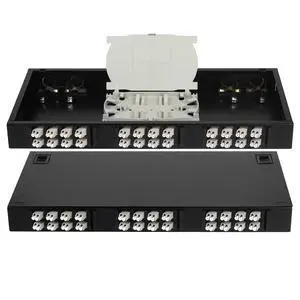 Duogalia 2-Pack LC-MM 24 Duplex 48 Port Rack Mount Enclosure Box with Splice TrayMultimode LC-OM2 Kit (includes 1.2 Meter Pigtails and Couplers) Duogalia 2-Pack LC-MM 24 Duplex 48 Port Rack Mount Enclosure Box with Splice TrayMultimode LC-OM2 Kit (includes 1.2 Meter Pigtails and Couplers)