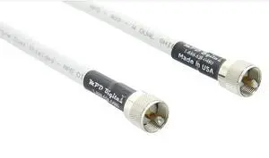 MPD Digital I MPD-400 PVC Superflex Coax Cable I PL259 UHF Male Connectors I Ultra Low Loss for Ham, VHF, RF, CB Radio I Made in the USA I White, 40 Feet MPD Digital I MPD-400 PVC Superflex Coax Cable I PL259 UHF Male Connectors I Ultra Low Loss for Ham, VHF, RF, CB Radio I Made in the USA I White, 40 Feet