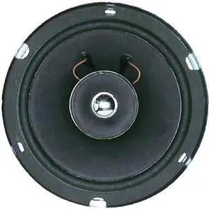 Jensen 1103030 5.25" Coaxial Speaker, Black, 50 Watts RMS Power, 70Hz - 20kHz Frequency Response, 4 Ohms Nominal Impedance, 5.25" Grille Diameter (Sold Separately), 1.75" Mounting Depth, 8 oz. Magnet Jensen 1103030 5.25" Coaxial Speaker, Black, 50 Watts RMS Power, 70Hz - 20kHz Frequency Response, 4 Ohms Nominal Impedance, 5.25" Grille Diameter (Sold Separately), 1.75" Mounting Depth, 8 oz. Magnet