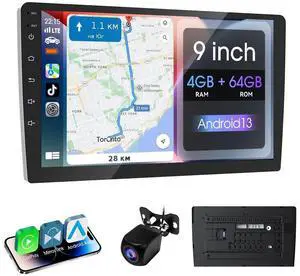 Haudio 9" Wireless Double Din Car Stereo,Apple Carplay an Android Auto 8 cores Radio Screen,Support Mirror Link,Bluetooth 5.0,FM/AM,Aux Input Car Audio Receivers,2 Din Autoradio with Backup Cam Haudio 9" Wireless Double Din Car Stereo,Apple Carplay an Android Auto 8 cores Radio Screen,Support Mirror Link,Bluetooth 5.0,FM/AM,Aux Input Car Audio Receivers,2 Din Autoradio with Backup Cam