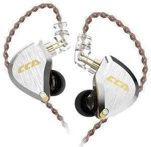 CCA C12 in-Ear Monitors, 5BA+1DD Hybrid HiFi Stereo Noise Isolating IEM Wired Earphones/Earbuds/Headphones with Detachable Tangle-Free Cable 2Pin for Musician Audiophile (Without MIC, Amber Gold) CCA C12 in-Ear Monitors, 5BA+1DD Hybrid HiFi Stereo Noise Isolating IEM Wired Earphones/Earbuds/Headphones with Detachable Tangle-Free Cable 2Pin for Musician Audiophile (Without MIC, Amber Gold)