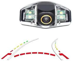 Vlicevrn HD Fisheye Vehicle Car Rear View Camera Fixed Parking Line Night Vision Backup Parking Camera for Honda Accord/Honda Civic VII VIII MK7 MK8 MK9 / Honda City 4D (Golden Fisheye Dynamic) Vlicevrn HD Fisheye Vehicle Car Rear View Camera Fixed Parking Line Night Vision Backup Parking Camera for Honda Accord/Honda Civic VII VIII MK7 MK8 MK9 / Honda City 4D (Golden Fisheye Dynamic)