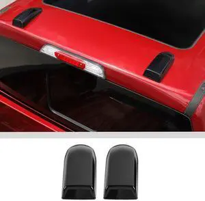 JWWY Roof Antenna Cover Shell Trim Fit for 2021-2026 Ford F150 Exterior Accessories ABS 2PCS Black JWWY Roof Antenna Cover Shell Trim Fit for 2021-2026 Ford F150 Exterior Accessories ABS 2PCS Black