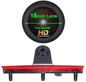 HD 1280x720 Pixels 1000 TV Lines 3rd Brake Light Reversing Camera Brake lamp Parking Camera for VW T5 Bus Transporter Multivan Caravelle Business Third Stop Light 2003-2015 Bj HD 1280x720 Pixels 1000 TV Lines 3rd Brake Light Reversing Camera Brake lamp Parking Camera for VW T5 Bus Transporter Multivan Caravelle Business Third Stop Light 2003-2015 Bj
