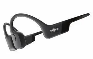 SHOKZ OpenRun Bone Conduction Open-Ear Bluetooth Sport Headphones, Running WorkoutSweat Headband, IP67 Sweat Resistant, 8H Playtime, Mic, Black SHOKZ OpenRun Bone Conduction Open-Ear Bluetooth Sport Headphones, Running WorkoutSweat Headband, IP67 Sweat Resistant, 8H Playtime, Mic, Black