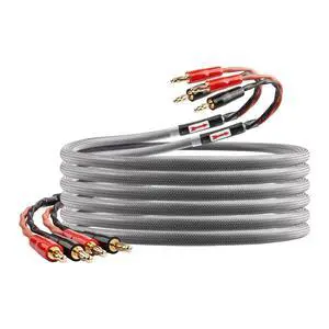 YYTCG 13 AWG Audiophile Speaker Cable Speaker Wire with Banana Plugs,6N OFC Core, PP Braid,Audio Wire,Compatible with Amplifier, Speakers, AV Receiver& Home Theater(9.84ft/3m) YYTCG 13 AWG Audiophile Speaker Cable Speaker Wire with Banana Plugs,6N OFC Core, PP Braid,Audio Wire,Compatible with Amplifier, Speakers, AV Receiver& Home Theater(9.84ft/3m)