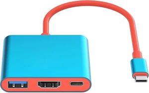 Apple USB-C Digital AV Multiport Adapter with HDMI 8K@60Hz & USB 3.2 & 100W Charging Port for iPhone 15/16/17, MFi Certified Type-C HDMI Converter for MacBook Pro/Air, iPad Pro, iMac and More (Blue) Apple USB-C Digital AV Multiport Adapter with HDMI 8K@60Hz & USB 3.2 & 100W Charging Port for iPhone 15/16/17, MFi Certified Type-C HDMI Converter for MacBook Pro/Air, iPad Pro, iMac and More (Blue)