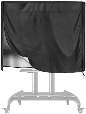 SELUGOVE Mobile Outdoor TV Stand Cover for 60-72 Inches Mobile TV Cart Black Waterproof Moisture-proof Dust-proof TV Screen Protection Cover SELUGOVE Mobile Outdoor TV Stand Cover for 60-72 Inches Mobile TV Cart Black Waterproof Moisture-proof Dust-proof TV Screen Protection Cover