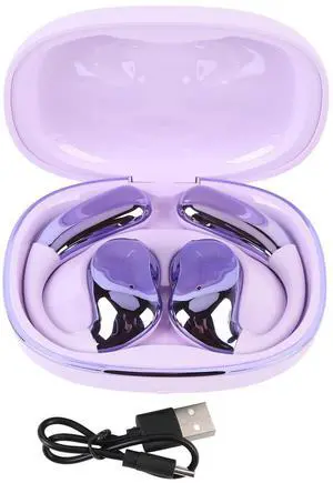 Real Time AI Language Translator Earbuds, 140 Languages and Accents, Battery & Charging Case, APP Enabled Translator Device for Travel, Business (Purple) Real Time AI Language Translator Earbuds, 140 Languages and Accents, Battery & Charging Case, APP Enabled Translator Device for Travel, Business (Purple)