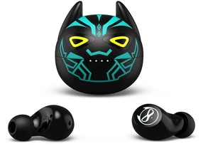 Jinpei Kids Wireless Earbuds for Small Ears, Touch Control Headset Stereo Sound in-Ear Wireless Headphones, Bluetooth 5.0 Noise Reduction Earphones with Black Blue Cartoon Blinking EyesJ Jinpei Kids Wireless Earbuds for Small Ears, Touch Control Headset Stereo Sound in-Ear Wireless Headphones, Bluetooth 5.0 Noise Reduction Earphones with Black Blue Cartoon Blinking EyesJ