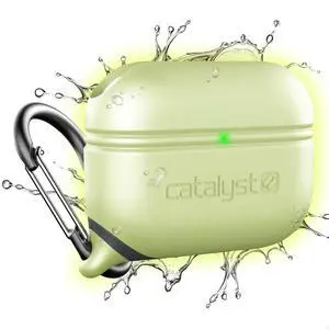 Catalyst Case for AirPods Pro 3, Waterproof IP67 & Drop-Proof Silicone Case Cover for Apple Airpod Pro 3, Wireless Charging Compatible, One-Piece Design with Carabiner for Active Life Catalyst Case for AirPods Pro 3, Waterproof IP67 & Drop-Proof Silicone Case Cover for Apple Airpod Pro 3, Wireless Charging Compatible, One-Piece Design with Carabiner for Active Life