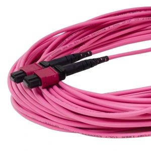 TRUE CABLE MTP/MPO OM4 MM 12-Fiber Patch Cable Type B, OFNP, 15m (49.21ft) TRUE CABLE MTP/MPO OM4 MM 12-Fiber Patch Cable Type B, OFNP, 15m (49.21ft)