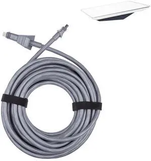 Steinwhale Cable for Starlink Flat High Performance 25M/82FT, Waterproof Connectors, Compatible with Starlink Flat High Performance Antenna and Power Supply, Durable & Reliable for Boats and RVs Steinwhale Cable for Starlink Flat High Performance 25M/82FT, Waterproof Connectors, Compatible with Starlink Flat High Performance Antenna and Power Supply, Durable & Reliable for Boats and RVs
