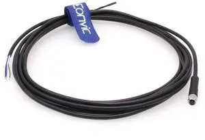 Eonvic Industrial M5 A-Code 4 Pin Female Connector to Open End Moulded IP67 Waterproof Aviation Industrial Sensor Connection Cable 3M Eonvic Industrial M5 A-Code 4 Pin Female Connector to Open End Moulded IP67 Waterproof Aviation Industrial Sensor Connection Cable 3M