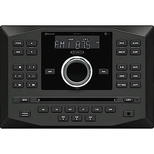 Jensen JWM62A AM FM DVD CD USB AUX App Ready Bluetooth Wallmount Stereo with App Control Jensen JWM62A AM FM DVD CD USB AUX App Ready Bluetooth Wallmount Stereo with App Control