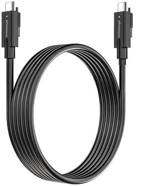 phoossno USB4 Cable with Screw-Lock 1.6ft, 80Gbps &240W, 8K, Compatible with Thunderbolt 4/3, Industrial Grade USB C Cable for Machine Vision Camera, Broadcasting Camera, ProAV Installation phoossno USB4 Cable with Screw-Lock 1.6ft, 80Gbps &240W, 8K, Compatible with Thunderbolt 4/3, Industrial Grade USB C Cable for Machine Vision Camera, Broadcasting Camera, ProAV Installation