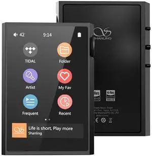 SHANLING M1 Plus M1Plus Music Player Portable DAP with Bluetooth 5.2 LDAC/WiFi/DLNA/Airplay/Tidal Streaming, 3.2inch Mini Lossless DSD Hi-Res Compatible with 2TB Micro SD (Black) SHANLING M1 Plus M1Plus Music Player Portable DAP with Bluetooth 5.2 LDAC/WiFi/DLNA/Airplay/Tidal Streaming, 3.2inch Mini Lossless DSD Hi-Res Compatible with 2TB Micro SD (Black)