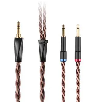 Fezzlo 8N OCC German Copper Cable Wire Compatible with Sony MDR Z1R MDR Z7M2 Hifiman HE560 HE400SE HE-350 Meze 109 Pro 105 AER Headphones 4.9ft 3.5mm Plug Fezzlo 8N OCC German Copper Cable Wire Compatible with Sony MDR Z1R MDR Z7M2 Hifiman HE560 HE400SE HE-350 Meze 109 Pro 105 AER Headphones 4.9ft 3.5mm Plug
