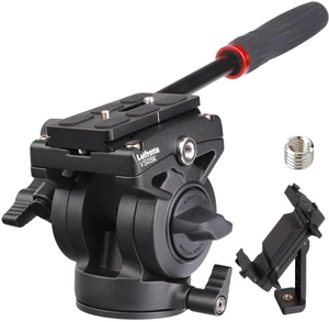 Leifrotto VS05K Tripod Fluid Head, with 1/4" Arca QR Plate, Max Load 11 lbs for Video Cameras and DSLR Cameras, with 3/8 to 1/4 Inch Screws Tripod Mount Leifrotto VS05K Tripod Fluid Head, with 1/4" Arca QR Plate, Max Load 11 lbs for Video Cameras and DSLR Cameras, with 3/8 to 1/4 Inch Screws Tripod Mount