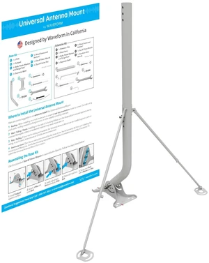 Waveform UltraPole: The Universal Antenna Mount, Base & Extension Waveform UltraPole: The Universal Antenna Mount, Base & Extension