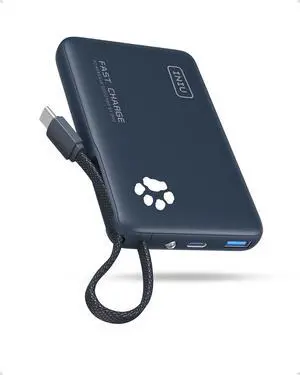 INIU Portable Charger, Slim 10000mAh Power Bank with Built-in USB-C, 45W Fast Charging Flight Travel Essentials, for College Students Men Women Girl Boy INIU Portable Charger, Slim 10000mAh Power Bank with Built-in USB-C, 45W Fast Charging Flight Travel Essentials, for College Students Men Women Girl Boy