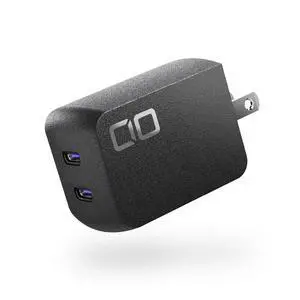 CIO 65W Dual USB-C Charger Block, Compact 65W GaN USB-C Wall Charger for Laptop/Phone/Tablet, 2-Port Fast Charging Adapter, 67W Max Output, Charging Block, NovaPort Duo II 67W2C (Black) CIO 65W Dual USB-C Charger Block, Compact 65W GaN USB-C Wall Charger for Laptop/Phone/Tablet, 2-Port Fast Charging Adapter, 67W Max Output, Charging Block, NovaPort Duo II 67W2C (Black)