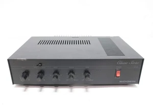 Bogen C100 Public Address Mixer Amplifier, 100 Watts, 4 Input Mixer Amp, 70V/25V 16 Ohm Speaker Outputs, Treble and Bass Controls, Thermal Protection and Electronic Shutdown, Rack Mountable Bogen C100 Public Address Mixer Amplifier, 100 Watts, 4 Input Mixer Amp, 70V/25V 16 Ohm Speaker Outputs, Treble and Bass Controls, Thermal Protection and Electronic Shutdown, Rack Mountable