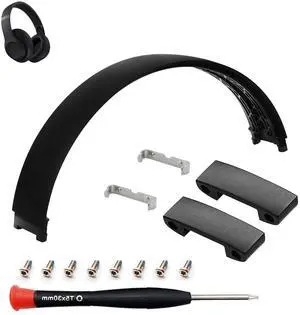 HQB-STAR Studio Pro 2023 Replacement Headband & Hinge Replacement for Studio Pro 2023 Headphone,Durable Parts Accessories Repair Kit Set (Black) HQB-STAR Studio Pro 2023 Replacement Headband & Hinge Replacement for Studio Pro 2023 Headphone,Durable Parts Accessories Repair Kit Set (Black)