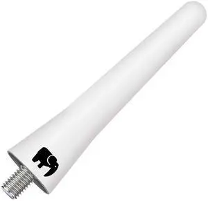 ONE250 2.5" inch Short Copper Core Antenna, Compatible with Ford F-Series (F-150 F-250 F-350 Super Duty Ford Raptor Ranger Trucks 1997-2024) - Designed for Optimized FM/AM Reception (White) ONE250 2.5" inch Short Copper Core Antenna, Compatible with Ford F-Series (F-150 F-250 F-350 Super Duty Ford Raptor Ranger Trucks 1997-2024) - Designed for Optimized FM/AM Reception (White)