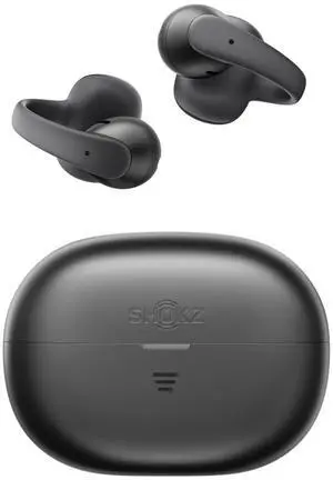 SHOKZ OpenDots Air - Open-Ear, Clip-On Earbuds - Bluetooth 6.1, Up to 36 Hours of Listening, Interchangeable Earbuds, Touch Controls, Dual AI Noise-Canceling Microphones, IP55, Bassphere Technology SHOKZ OpenDots Air - Open-Ear, Clip-On Earbuds - Bluetooth 6.1, Up to 36 Hours of Listening, Interchangeable Earbuds, Touch Controls, Dual AI Noise-Canceling Microphones, IP55, Bassphere Technology