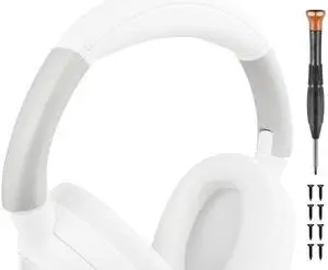 SOULWIT Headband Side Cover Slider Outer & Inner for Sony ULT WEAR/WH-ULT900N (WHULT900N) Over-Ear Noise Canceling Bluetooth Headphones, Replacement Head Band Repair Part Accessories Kit - Off White SOULWIT Headband Side Cover Slider Outer & Inner for Sony ULT WEAR/WH-ULT900N (WHULT900N) Over-Ear Noise Canceling Bluetooth Headphones, Replacement Head Band Repair Part Accessories Kit - Off White