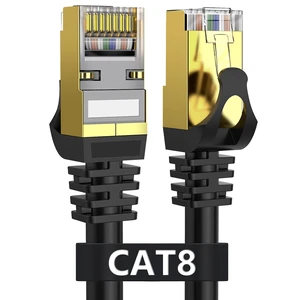 Dacrown Cat 8 Ethernet Cable 60FT, 40Gbps 2000MHz High-Speed Network Cable Dacrown Cat 8 Ethernet Cable 60FT, 40Gbps 2000MHz High-Speed Network Cable