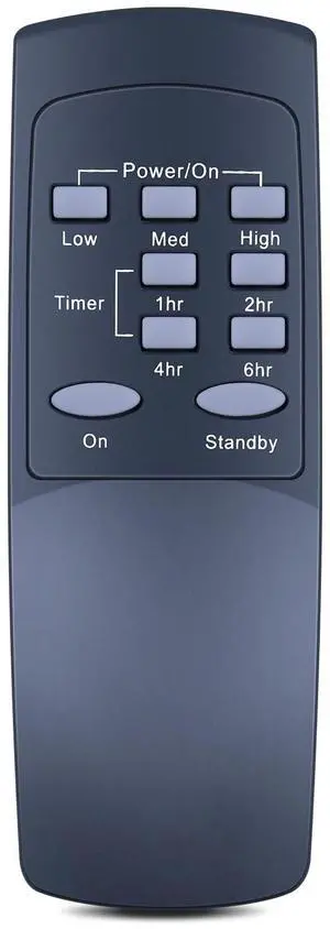 RYQIF Replacement Remote Control for Dimplex Infrared Plug-in Patio Heater RYQIF Replacement Remote Control for Dimplex Infrared Plug-in Patio Heater