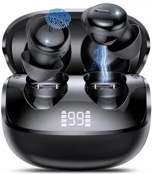 Sleep Earbuds Bluetooth 5.4 in Ear Light-Weight Headphones with Sleep Mode and White Noise, 48H Mini Sleep Ear Buds Small Design for Side Sleepers, Clear Calls, Sleep Earphones for Relaxing/Focus Sleep Earbuds Bluetooth 5.4 in Ear Light-Weight Headphones with Sleep Mode and White Noise, 48H Mini Sleep Ear Buds Small Design for Side Sleepers, Clear Calls, Sleep Earphones for Relaxing/Focus