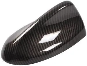 Fydun Car Antenna Shark Fin Shape Cover Carbon Fiber 175mm Long Roof Aerial Cover Replacement for Giulia 952 2015+ Fydun Car Antenna Shark Fin Shape Cover Carbon Fiber 175mm Long Roof Aerial Cover Replacement for Giulia 952 2015+
