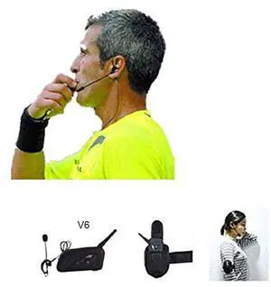 Referee Headset 1 Referee Radio V6 Soccer Wireless Comunicador Football Headsets Referee Communication System Referee Headset 1 Referee Radio V6 Soccer Wireless Comunicador Football Headsets Referee Communication System