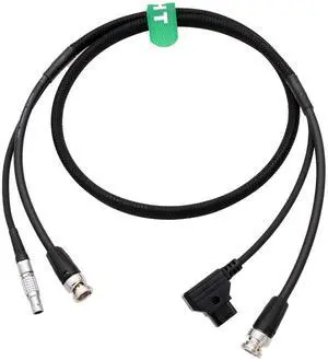 HangTon Power 4K 12G SDI Cable for SmallHD Cine 5 7, 503 703 Ultrabright, 703 Bolt Monitor, D-tap to 2-pin, BNC, 1m HangTon Power 4K 12G SDI Cable for SmallHD Cine 5 7, 503 703 Ultrabright, 703 Bolt Monitor, D-tap to 2-pin, BNC, 1m