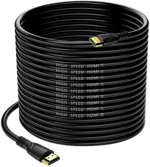 Jorenca 4K HDMI Cable 65ft Ultra High Speed HDMI 2.0 Cables 18gbps Gold Plated Connector Ethernet Audio Return Video 4K 60Hz/2K 30Hz FullHD1080p 3D for Xbox Arc Laptop PS3 PS4 PS9 PC HDTV etc Jorenca 4K HDMI Cable 65ft Ultra High Speed HDMI 2.0 Cables 18gbps Gold Plated Connector Ethernet Audio Return Video 4K 60Hz/2K 30Hz FullHD1080p 3D for Xbox Arc Laptop PS3 PS4 PS9 PC HDTV etc
