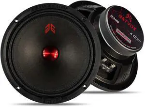 GRTSKY MX65P1 Loudspeaker 6.5 Inch Midrange 200 Watts 4 Ohms Red Dust Cap, Premium Quality Audio Door Speakers for Car or Truck Stereo Sound System, Black (2 Speakers) GRTSKY MX65P1 Loudspeaker 6.5 Inch Midrange 200 Watts 4 Ohms Red Dust Cap, Premium Quality Audio Door Speakers for Car or Truck Stereo Sound System, Black (2 Speakers)