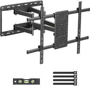 Suptek 60 to 120 Inch Heavy Duty Articulating TV Wall Mount for Flat and Curved Screens, Full Motion Swivel Tilt TV Bracket with Max VESA 900x600mm, Supports Up to 264 lbs, Black Suptek 60 to 120 Inch Heavy Duty Articulating TV Wall Mount for Flat and Curved Screens, Full Motion Swivel Tilt TV Bracket with Max VESA 900x600mm, Supports Up to 264 lbs, Black