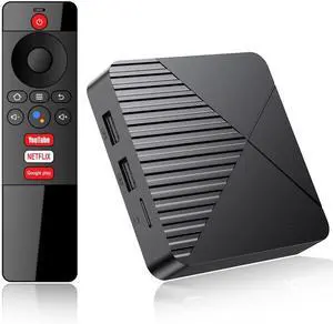 RUPA Android TV Box 13.0, 2025 Android Box 2GB RAM 16GB ROM Support Dual-WiFi 2.4G/5.8G WIFI6 3D 8K HDR10+ BT5.0 with Voice Remote Control RUPA Android TV Box 13.0, 2025 Android Box 2GB RAM 16GB ROM Support Dual-WiFi 2.4G/5.8G WIFI6 3D 8K HDR10+ BT5.0 with Voice Remote Control