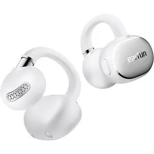 EarFun Clip 2 Open Ear Earbuds, Clip On Headphones, LDAC, Hi-Res Audio, 12mm Titanium Driver, 4 Mics AI Clear Call, AI Translation Earbuds, Secure Fit, 40H Playtime, Bluetooth 6.0 for Running, White EarFun Clip 2 Open Ear Earbuds, Clip On Headphones, LDAC, Hi-Res Audio, 12mm Titanium Driver, 4 Mics AI Clear Call, AI Translation Earbuds, Secure Fit, 40H Playtime, Bluetooth 6.0 for Running, White