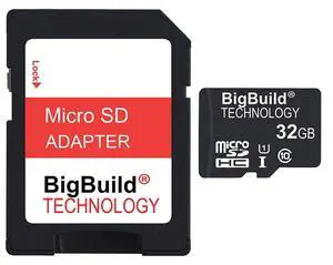 BigBuild Technology 32GB Ultra Fast 80MB/s microSDHC Memory Card for Samsung Galaxy A71/A72, A8/A8+/A8 Star, A8+, A9 Cell Phone BigBuild Technology 32GB Ultra Fast 80MB/s microSDHC Memory Card for Samsung Galaxy A71/A72, A8/A8+/A8 Star, A8+, A9 Cell Phone