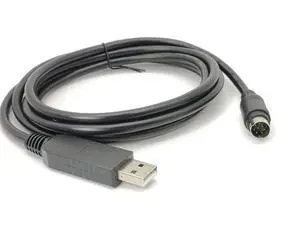 Pidwaok USB to MD8 Round 8-Pin Cable for Delta PLC DVP-CAB, 1.8m Programming Communication Line Pidwaok USB to MD8 Round 8-Pin Cable for Delta PLC DVP-CAB, 1.8m Programming Communication Line