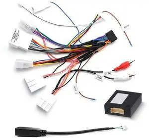 for Toyota Power Cord/Protocol Box for Car Radio JBL Wiring Harness 16 Pin Adapter Compatible with Toyota Avalon Camry Corolla RAV4 Highlander C-HR Prado Sienna Canbus Steering Wheel Control for Toyota Power Cord/Protocol Box for Car Radio JBL Wiring Harness 16 Pin Adapter Compatible with Toyota Avalon Camry Corolla RAV4 Highlander C-HR Prado Sienna Canbus Steering Wheel Control