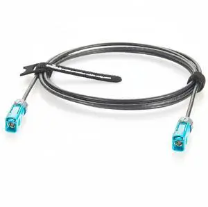 IP67 Waterproof Rosenberger Fakra Z Female to Female RF Coaxial Cable 59Z163-003-Z Vehicle GPS Antenna Cable for GMSL2 & FPD-Link III Camera, ADAS, Embedded Vision Cameras, Infotainment (5M/16.4FT) IP67 Waterproof Rosenberger Fakra Z Female to Female RF Coaxial Cable 59Z163-003-Z Vehicle GPS Antenna Cable for GMSL2 & FPD-Link III Camera, ADAS, Embedded Vision Cameras, Infotainment (5M/16.4FT)